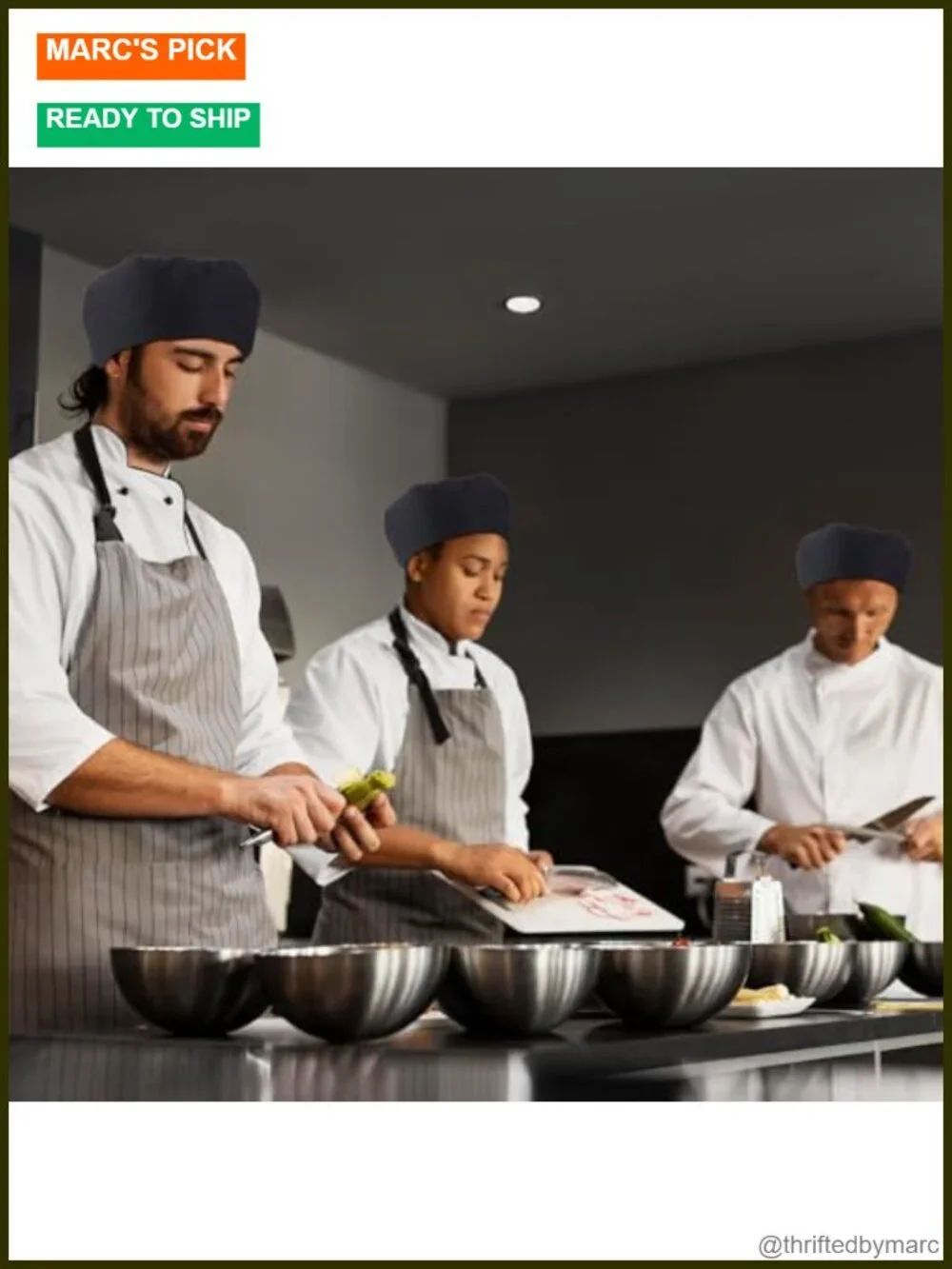 Unisex Chef Hats Adjustable Mesh Top Skull Cap Cotton Kitchen Cooking Hat